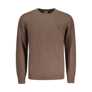 Brown Wool Men's Sweater