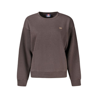 Brown Cotton Sweatshirt