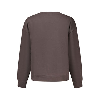 Brown Cotton Sweatshirt