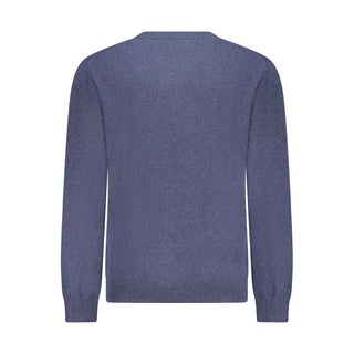 Blue Wool Sweatshirt