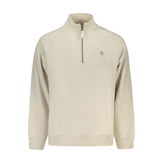 Beige Cotton Sweatshirt