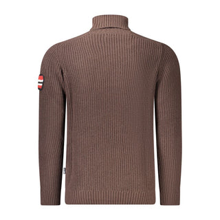Brown Wool Turtleneck