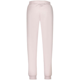 Pink Cotton Womens Trousers