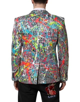 Multicolor SICILIA 2 Buttons Jacket Suit