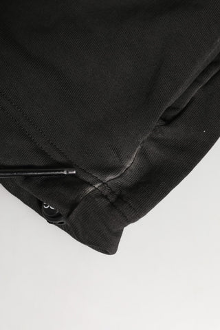 Black Cotton DG Shield Hooded Sweatshirt Sweater