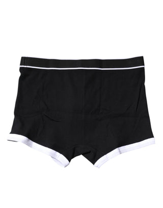 Black DG Interlock Regular Boxer Underwear