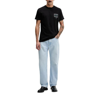 Black Recycled Cotton T-Shirt