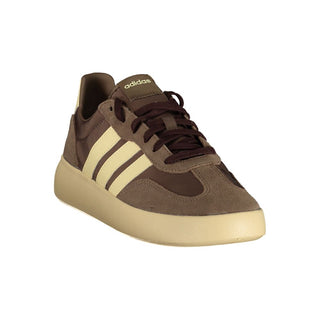 Brown Polyurethane Men's Sneaker