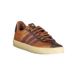 Brown Polyurethane Mens Sneaker