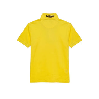 Yellow Cotton Men's Polo Shirt