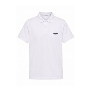 White Cotton Men Polo