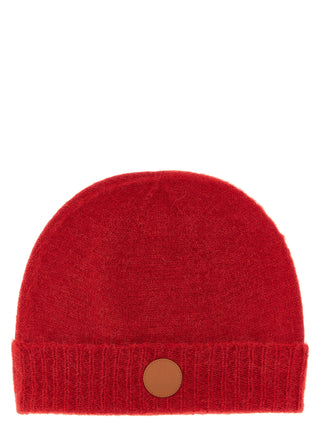Red Wool Beanie