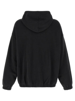 Black Cotton Sweatshirt