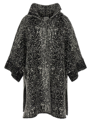 Bicolor Wool Coat