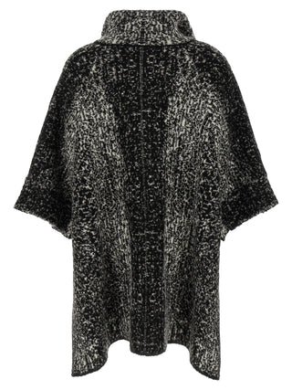 Bicolor Wool Coat