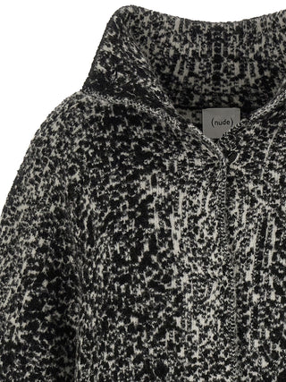 Bicolor Wool Coat