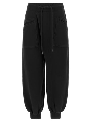 Black Cotton Joggers (Workout Pants)
