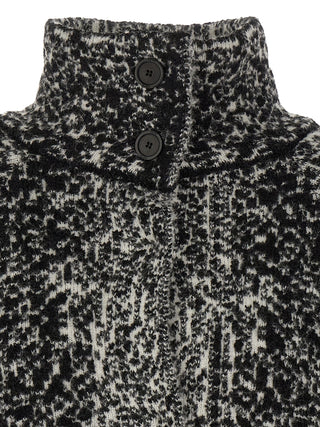 Bicolor Wool Coat