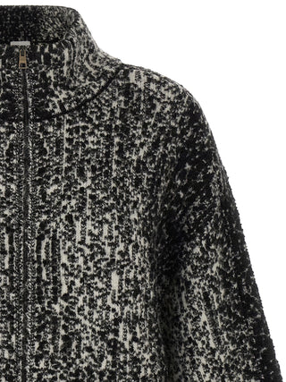 Bicolor Wool Bomber
