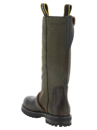 Bicolor Calfskin Over The Knee