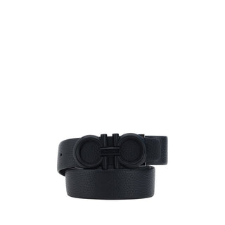 Black Calf Leather Bos Taurus Regular Belt