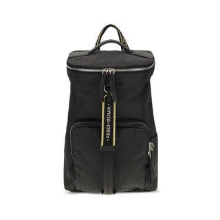 Black Polyester Backpack