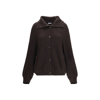 Brown Cashmere Cardigan