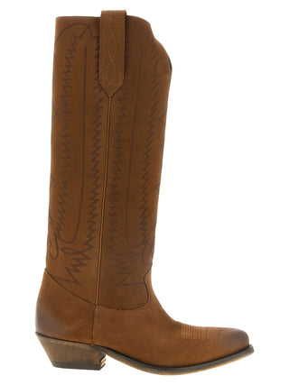 Brown Cowhide Chelsea Boots