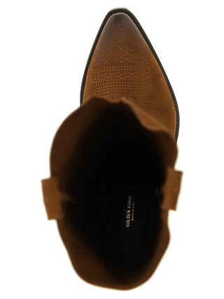 Brown Cowhide Chelsea Boots