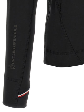 Black Polyester Cardigan