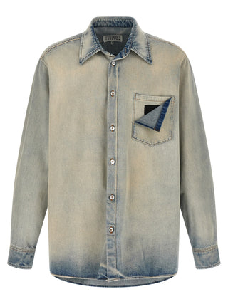 Blue Cotton Blouse