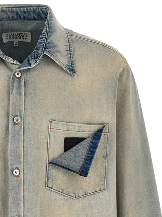 Blue Cotton Blouse