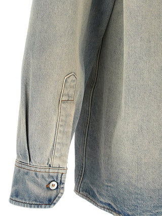 Blue Cotton Blouse
