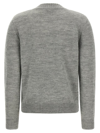 Gray Acetate Cardigan