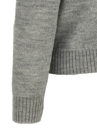Gray Acetate Cardigan