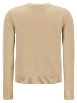 Beige Wool Cardigan