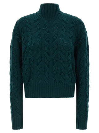 Bicolor Wool Cardigan