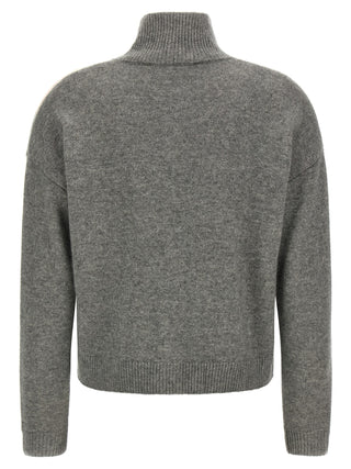 Gray Wool Cardigan