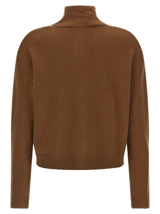 Brown Wool Cardigan