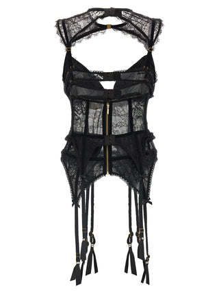 Black Polyamide Lingerie