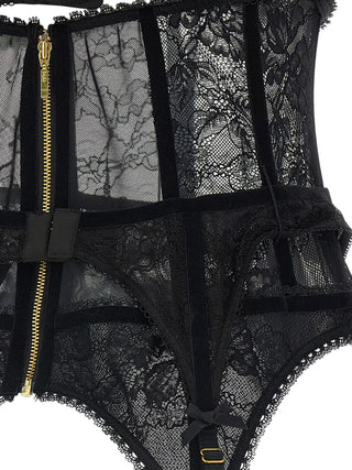 Black Polyamide Lingerie