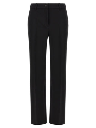 Black Virgin Wool Dress Pants