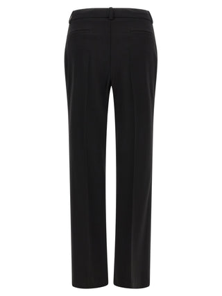 Black Virgin Wool Dress Pants