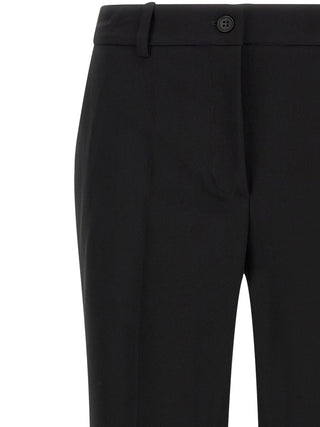 Black Virgin Wool Dress Pants