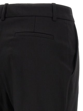 Black Virgin Wool Dress Pants