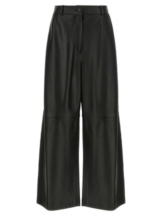 Black Leather Pants