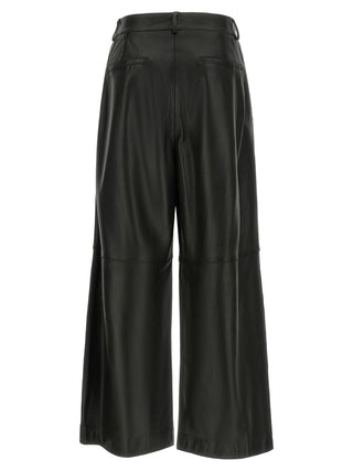 Black Leather Pants