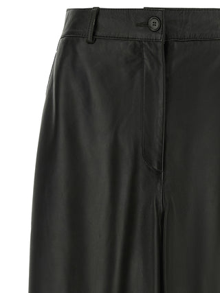 Black Leather Pants