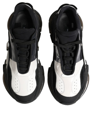 White Black Logo Airmaster Men Sneakers Shoes