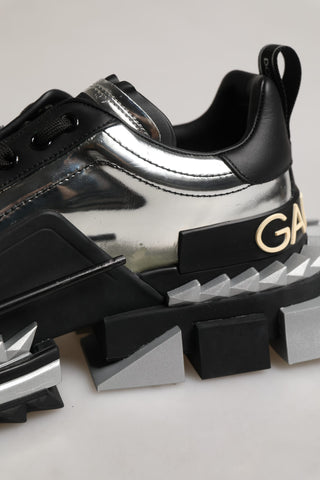 Black Two-Tone Super King Men Sneakers Shoes